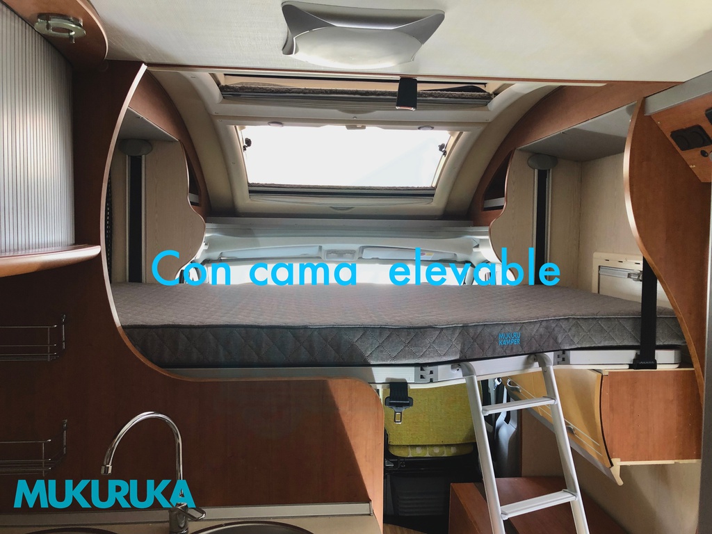 CAMA ELEVABLE ELECTRICA CON SOMIER