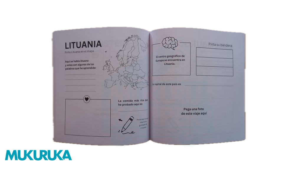 Libro de colorear en Autocaravana