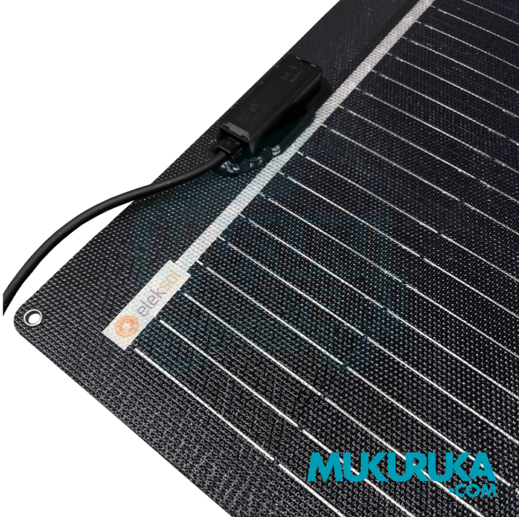 PLACA SOLAR 200W FLEXIBLE BLACK