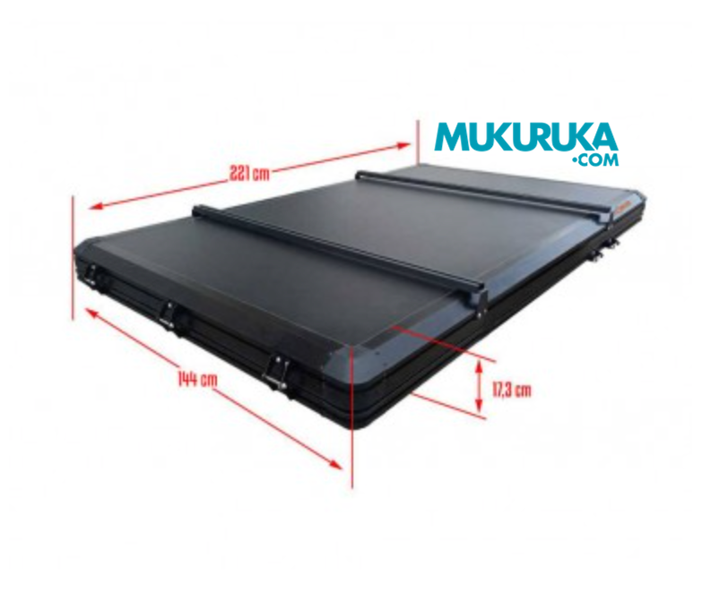 TIENDA TECHO &quot;BULLFACE&quot; RISANI 144 ALUMINIO (NEGRA)