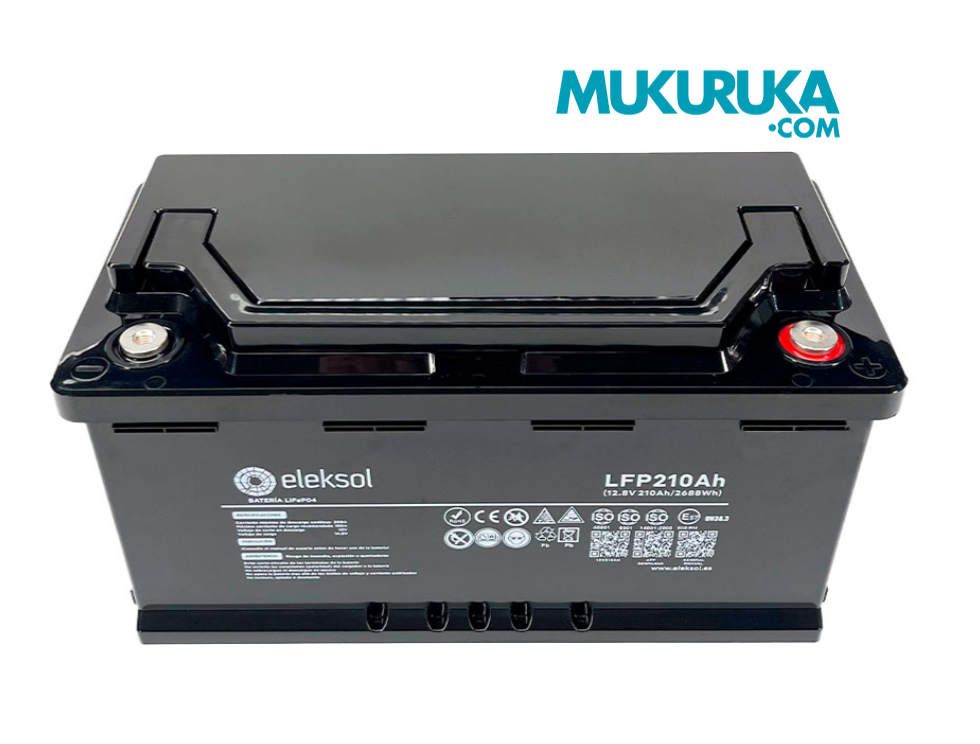 BATERÍA LITIO ELEKSOL 210AH/12,8V BLUETOOTH Y BMS V2