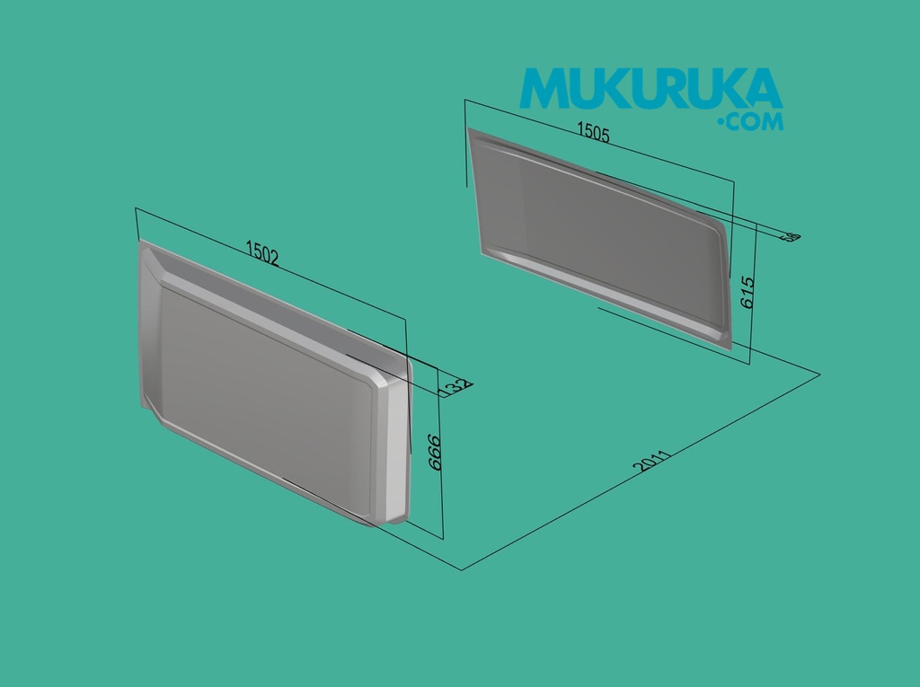 EXTENSION LATERAL PARA MAN TGE/VW CRAFTER
