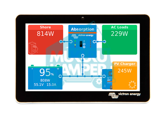 KIT MONITORIZACION CERBO GX + TOUCH 50