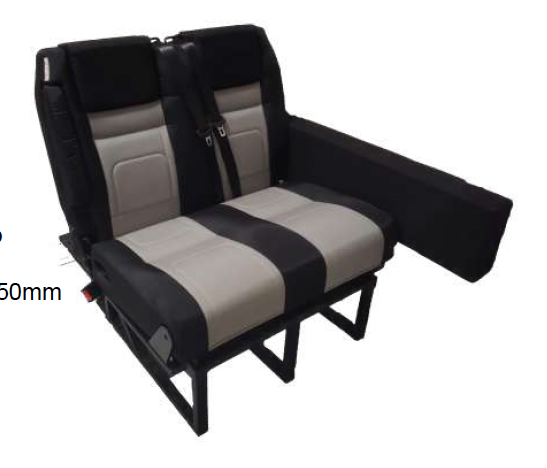 Neptune asiento cama 2 plazas 112cm