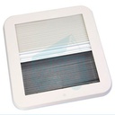 CLARABOYA CON OSCURECEDOR Y MOSQUITERA 40X40