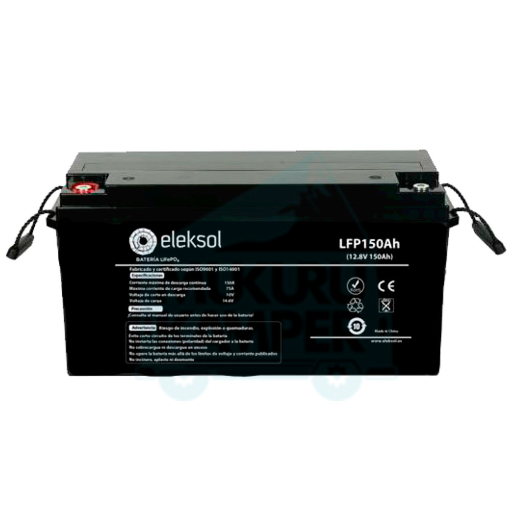 BATERÍA DE LITIO LIFEPO4 ELEKSOL 150AH 12.8V