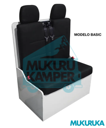 ASIENTO OKB CON ISOFIX TAPIZADO NO ORIGINAL